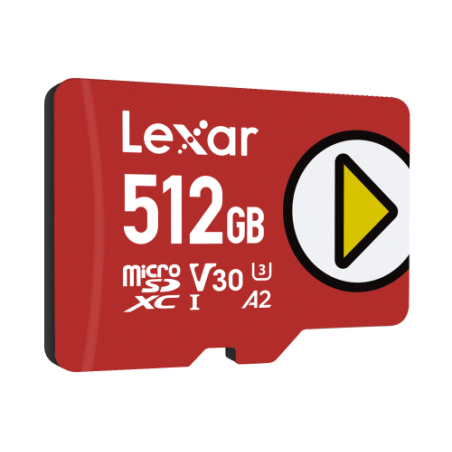 16350-Lexar PLAY microSDXC UHS-I Card 512 GB Clase 10
