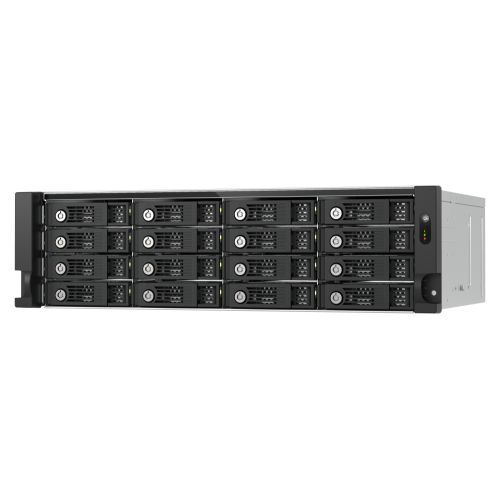 16388-QNAP TL-R1600PES-RP caja para disco duro externo Carcasa de disco duro/SSD Negro, Gris 2.5/3.5"