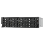 16388-QNAP TL-R1600PES-RP caja para disco duro externo Carcasa de disco duro/SSD Negro, Gris 2.5/3.5"