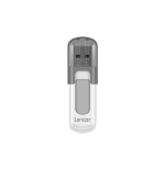 Lexar JumpDrive V100 unidad flash USB 64 GB USB tipo A 3.2 Gen 1 (3.1 Gen 1) Gris, Blanco