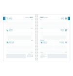 AGENDA ESCOLAR 2024-2025 TAMANO A5 TAPA CARTON FORRADO  SEMANA VISTA ELITE PRIME DOHE 51769