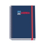 AGENDA ESCOLAR 2024-2025 TAMANO A5 TAPA CARTON FORRADO  SEMANA VISTA SELECT PRIME DOHE 51770
