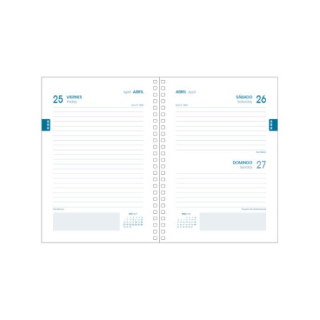 AGENDA ESCOLAR 2024-2025 TAMANO A6 TAPA CARTON FORRADO  DIA PAGINA SMILE PRIME DOHE 51771