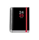 AGENDA ESCOLAR 2024-2025 TAMANO A6 TAPA CARTON FORRADO  DIA PAGINA ELITE PRIME DOHE 51773