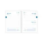 AGENDA ESCOLAR 2024-2025 TAMANO A6 TAPA CARTON FORRADO  DIA PAGINA SELECT PRIME DOHE 51774