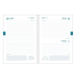 AGENDA ESCOLAR 2024-2025 TAMANO A5 TAPA POLIPROPILENO  DIA PAGINA MEMORY BASIC ROSA DOHE 51756