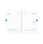 AGENDA ESCOLAR 2024-2025 TAMANO A6 TAPA POLIPROPILENO  DIA PAGINA MEMORY BASIC ROSA DOHE 51764