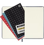 AGENDA 18 MESES 2024-2025 SEMANAL P (9 X 14 CM) AZUL ZAFIRO TAPA DURA MOLESKINE DHB2018WN2Y25