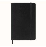 AGENDA 18 MESES 2024-2025 SEMANAL P (9 X 14 CM) NEGRA TAPA BLANDA MOLESKINE DSB18WN2Y25