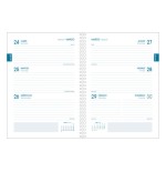 AGENDA ESCOLAR 2024-2025 TAMANO A5 TAPA POLIPROPILENO  SEMANA VISTA MEMORY BASIC VERDE DOHE 51761