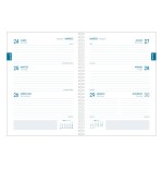 AGENDA ESCOLAR 2024-2025 TAMANO A5 TAPA POLIPROPILENO  SEMANA VISTA MEMORY BASIC NEGRO DOHE 51762