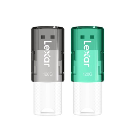 16517-LEXAR 2X128GB PACK JUMPDRIVE S60 USB 2.0 FLASH DRIVE