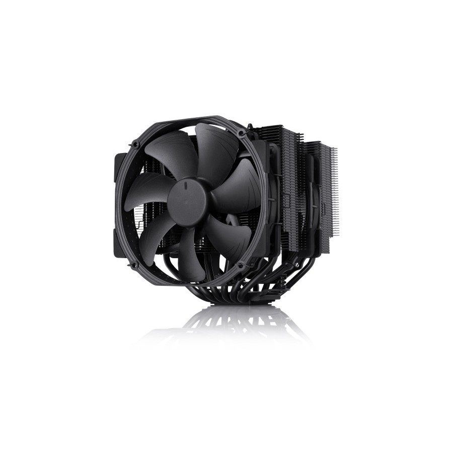 16542-NOCTUA COOLER CPU NH-D15 CHROMAX.BLACK [NH-D15 CH.BK], 6 HEATPIPES DUAL TOWER, 2X NF-A15 140MM FAN PWM, INTEL LGA1
