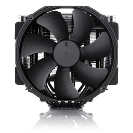 16543-NOCTUA COOLER CPU NH-D15 CHROMAX.BLACK [NH-D15 CH.BK], 6 HEATPIPES DUAL TOWER, 2X NF-A15 140MM FAN PWM, INTEL LGA1