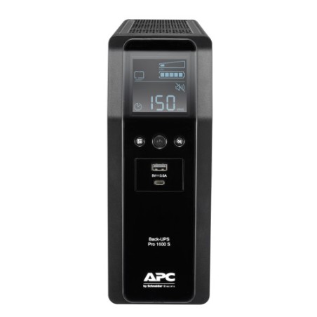 16600-APC BR1600SI sistema de alimentacion ininterrumpida (UPS) Linea interactiva 1,6 kVA 960 W 8 salidas AC