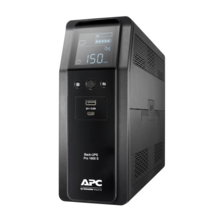 16601-APC BR1600SI sistema de alimentacion ininterrumpida (UPS) Linea interactiva 1,6 kVA 960 W 8 salidas AC