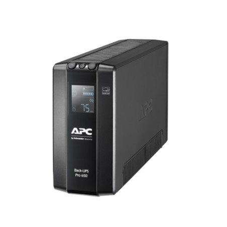 16603-APC BR650MI sistema de alimentacion ininterrumpida (UPS) Linea interactiva 0,65 kVA 390 W 6 salidas AC