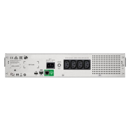 16672-APC SMC1500I-2UC sistema de alimentacion ininterrumpida (UPS) Linea interactiva 1,5 kVA 900 W 4 salidas AC