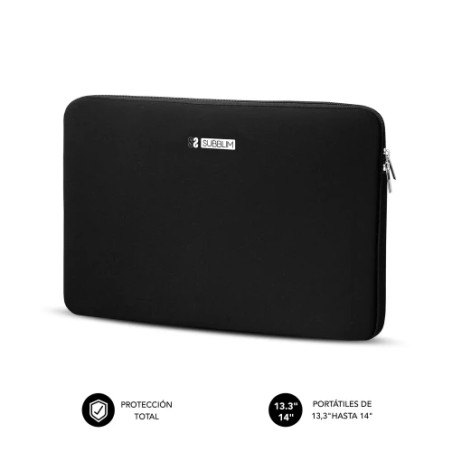16685-BUSINESS LAPTOP SLEEVE NEOPRENE V2 15,6" BLACK