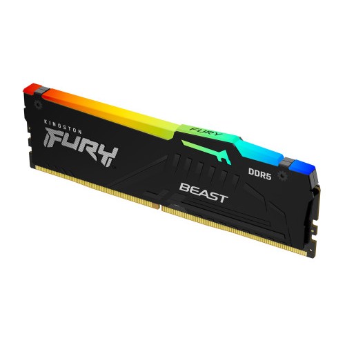 16725-MEMORIA KINGSTON 8GB 6000MT/S DDR5 CL30  FURY BEAST RGB EXPO - KF560C30BBEA-8