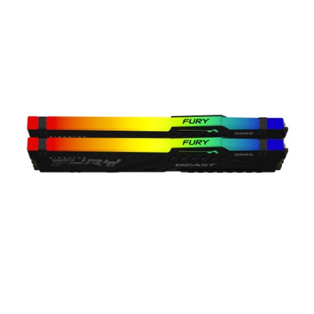 16824-MEMORIA KINGSTON 32GB KIT2 6800MT/S DDR5 CL34  FURY BEAST RGB EXPO - KF568C34BBEAK2-32