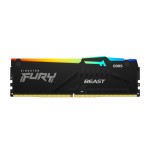 16826-MEMORIA KINGSTON 16GB 6800MT/S DDR5 CL34  FURY BEAST RGB XMP - KF568C34BBA-16