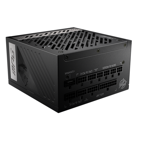 16831-MSI MPG A1000G PCIE5 unidad de fuente de alimentacion 1000 W 20+4 pin ATX ATX Negro