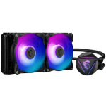 MSI MAG-CRLQD-240R2 sistema de refrigeracion para ordenador Carcasa del ordenador Enfriador Negro