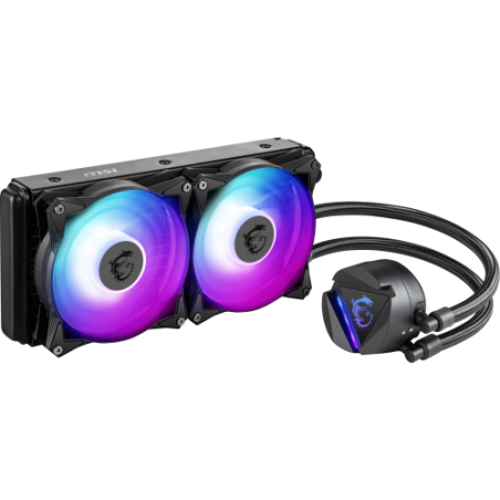 MSI MAG-CRLQD-240R2 sistema de refrigeracion para ordenador Carcasa del ordenador Enfriador Negro