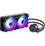 MSI MAG-CRLQD-240R2 sistema de refrigeracion para ordenador Carcasa del ordenador Enfriador Negro