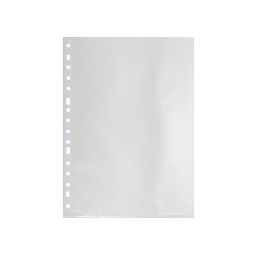 16856-CAJA 100 FUNDAS MULTITALADROS FOLIO POLIPROPILENO EXTRA PIEL DE NARANJA 70 MICRAS GRAFOPLAS 5570000