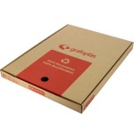 16857-CAJA 100 FUNDAS MULTITALADROS FOLIO POLIPROPILENO EXTRA PIEL DE NARANJA 70 MICRAS GRAFOPLAS 5570000