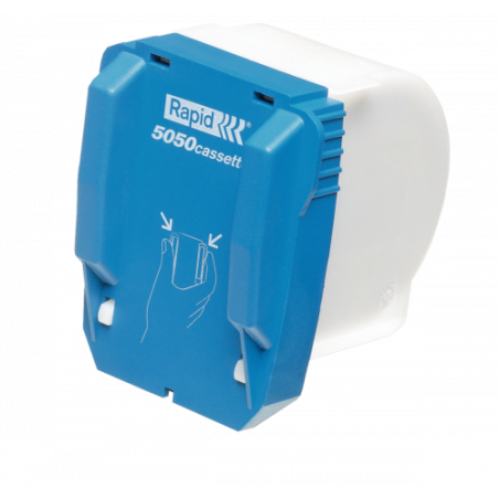 1688-CAJA DE 5000 GRAPAS TIPO 5050E GALVANIZADAS PARA GRAPADORAS ELECTRICAS RAPID 20993500