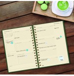 AGENDA 16 MESES SEPTIEMBRE 2024-DICIEMBRE 2025 E10-155X212 SEMANA VISTA HORIZONTAL HAIKU VERDE FINOCAM 627400225