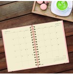 AGENDA 16 MESES SEPTIEMBRE 2024-DICIEMBRE 2025 E10-155X212 SEMANA VISTA HORIZONTAL HAIKU CORAL FINOCAM 627400325