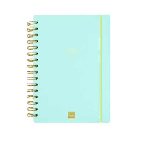 AGENDA 16 MESES SEPTIEMBRE 2024-DICIEMBRE 2025 E10-155X212 SEMANA VISTA HORIZONTAL HAIKU AZUL FINOCAM 627400425