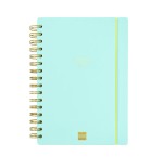 AGENDA 16 MESES SEPTIEMBRE 2024-DICIEMBRE 2025 E10-155X212 SEMANA VISTA HORIZONTAL HAIKU AZUL FINOCAM 627400425