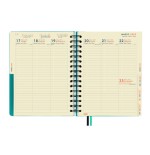 AGENDA 16 MESES SEPTIEMBRE 2024-DICIEMBRE 2025 4o 155X217 SEMANA VISTA VERTICAL TEMPUS AZUL FINOCAM 626600425