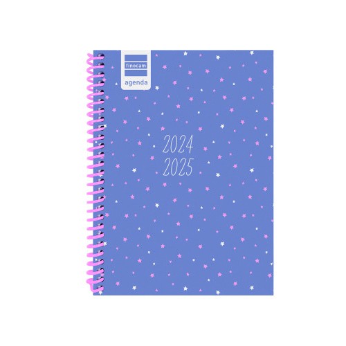 AGENDA ESCOLAR 2024-2025 8o 120X164 SEMANA VISTA HORIZONTAL DIVA STARS FINOCAM 536100225