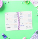 AGENDA ESCOLAR 2024-2025 8o 120X164 SEMANA VISTA HORIZONTAL DIVA STARS FINOCAM 536100225