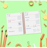 AGENDA ESCOLAR 2024-2025 8o 120X164 SEMANA VISTA HORIZONTAL DIVA FRUITS FINOCAM 536100325