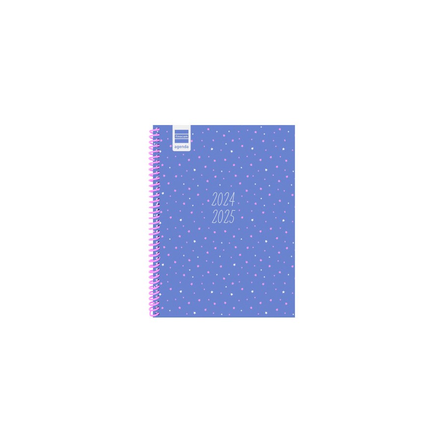 AGENDA ESCOLAR 2024-2025 4o 155X212 SEMANA VISTA HORIZONTAL DIVA STARS FINOCAM 536140225