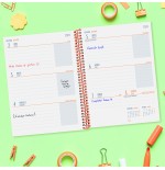 AGENDA ESCOLAR 2024-2025 4o 155X212 SEMANA VISTA HORIZONTAL DIVA FRUITS FINOCAM 536140325