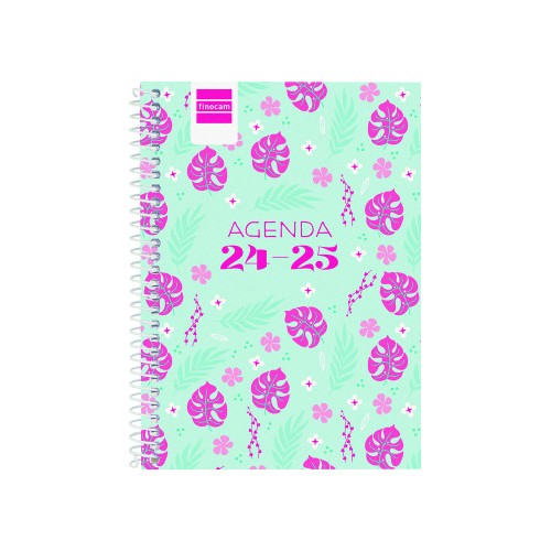 AGENDA ESCOLAR 2024-2025 8o 120X164 SEMANA VISTA HORIZONTAL COOL SELVA FINOCAM 645000725