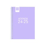AGENDA ESCOLAR 2024-2025 8o 120X164 SEMANA VISTA HORIZONTAL COOL LILA FINOCAM 645000825