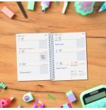 AGENDA ESCOLAR 2024-2025 8o 120X164 SEMANA VISTA HORIZONTAL COOL LILA FINOCAM 645000825