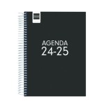 AGENDA ESCOLAR 2024-2025 4o 155X212 1 DIA PAGINA COOL NEGRO FINOCAM 645060325