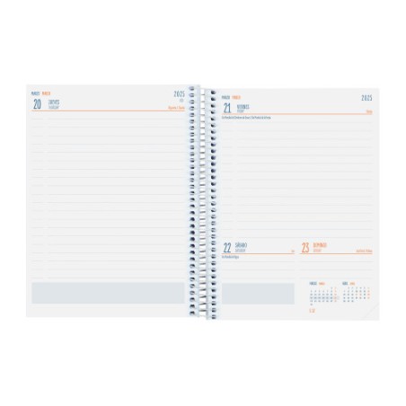 AGENDA ESCOLAR 2024-2025 4o 155X212 1 DIA PAGINA COOL FLORAL FINOCAM 645060625