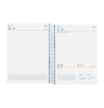 AGENDA ESCOLAR 2024-2025 4o 155X212 1 DIA PAGINA COOL FLORAL FINOCAM 645060625