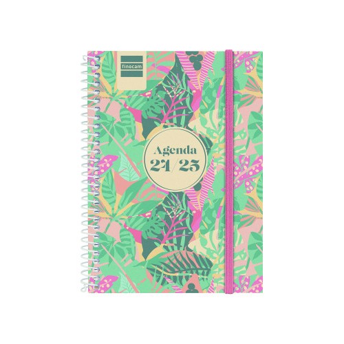 AGENDA ESCOLAR 2024-2025 8o 120X164 SEMANA VISTA HORIZONTAL SECUNDARIA EXOTIC FINOCAM 634224725